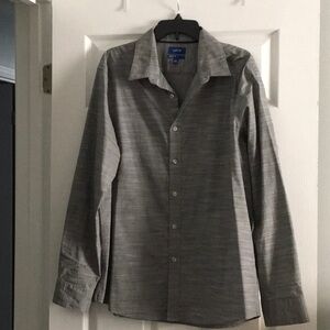 Men’s XL button down the shirt and black and gray